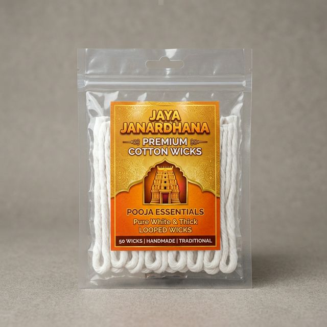 Buy Premium Cotton Wicks online - Heritage Sourced Sacred Pooja Goods